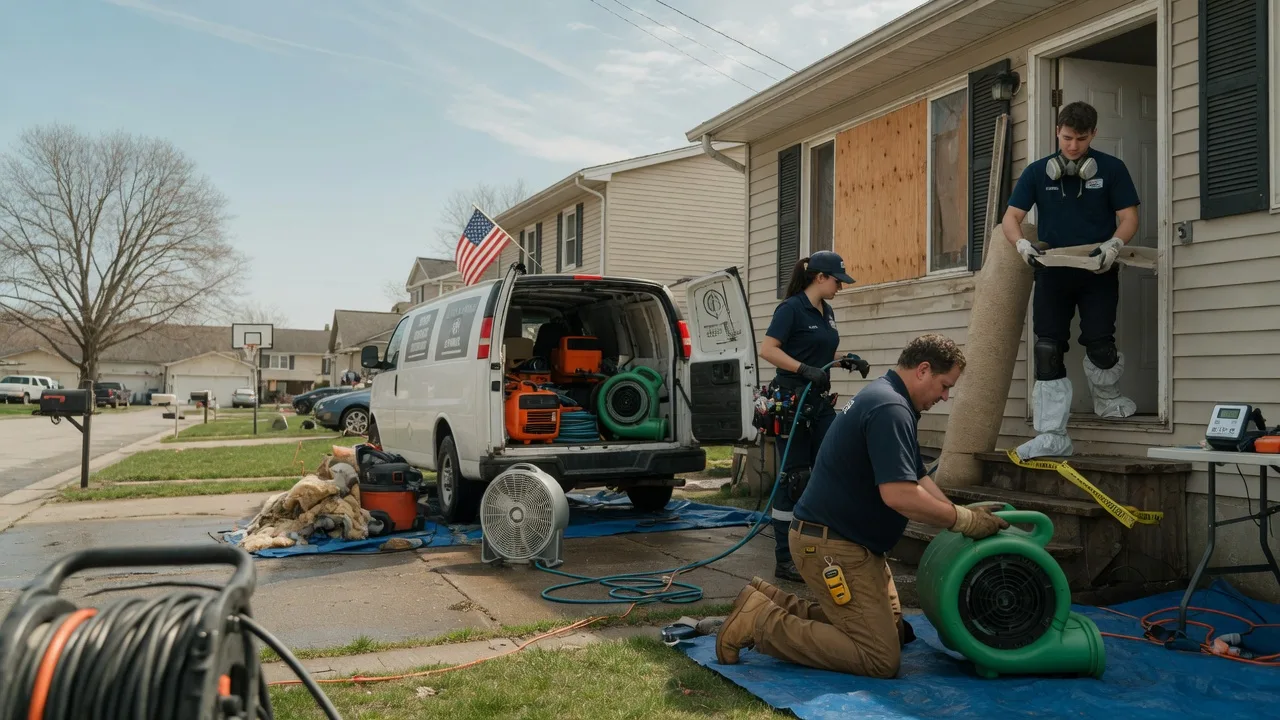 Water Damage Restoration in Lambertville, MI near me